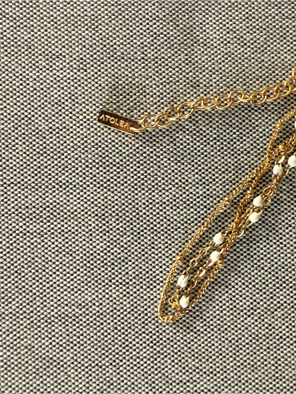 Atolea Double Beaded Choker - Picture 4 of 4